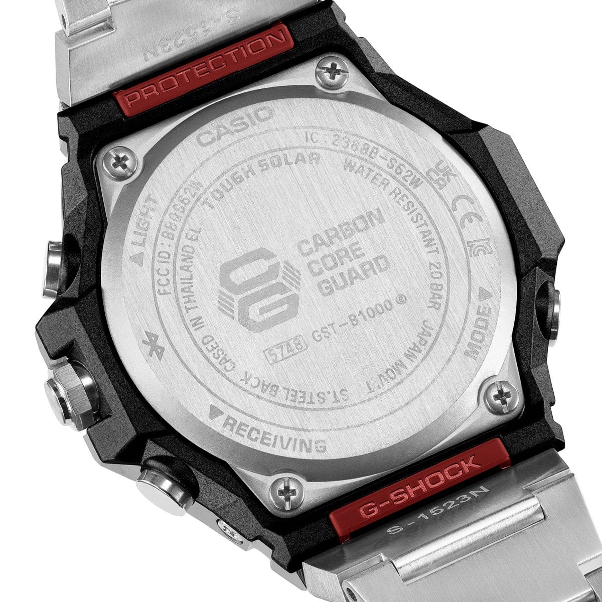 GSTB1000D-1A | G-SHOCK G-STEEL Silver | CASIO