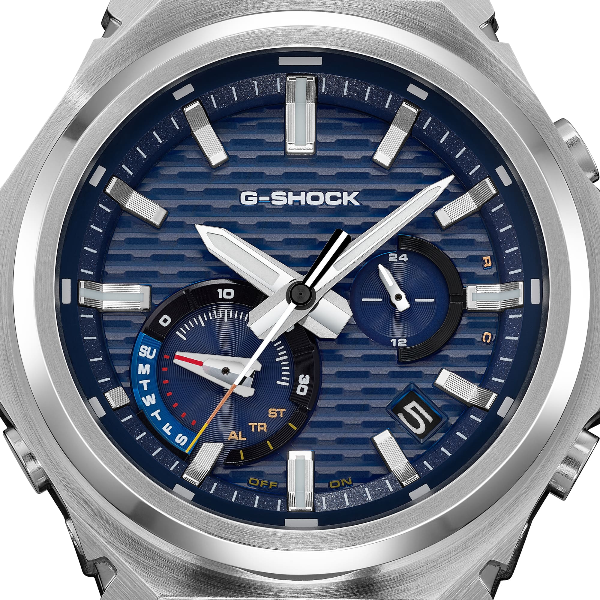 GSTB1000D-2A | Analog G-SHOCK G-STEEL Blue Dial Watch | CASIO