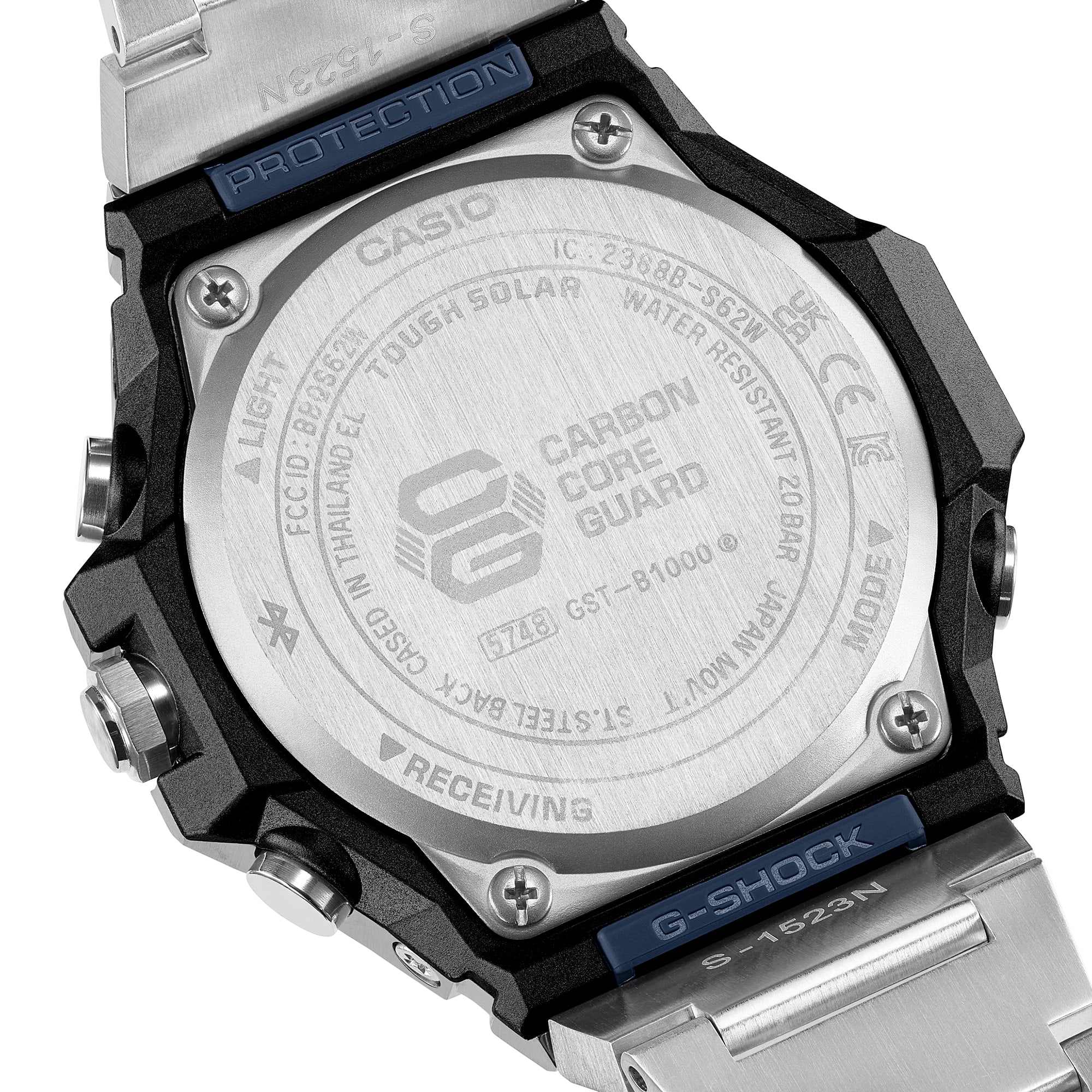 GSTB1000D-2A | Analog G-SHOCK G-STEEL Blue Dial Watch | CASIO