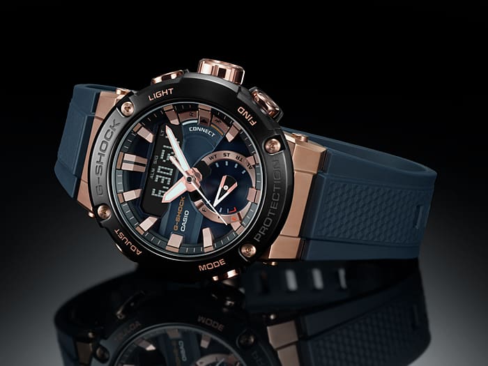 時計 GST-B200G-2AJF(G-SHOCK G-STEEL) GSTB200G-2A | G-SHOCK G-STEEL Black | CASIO