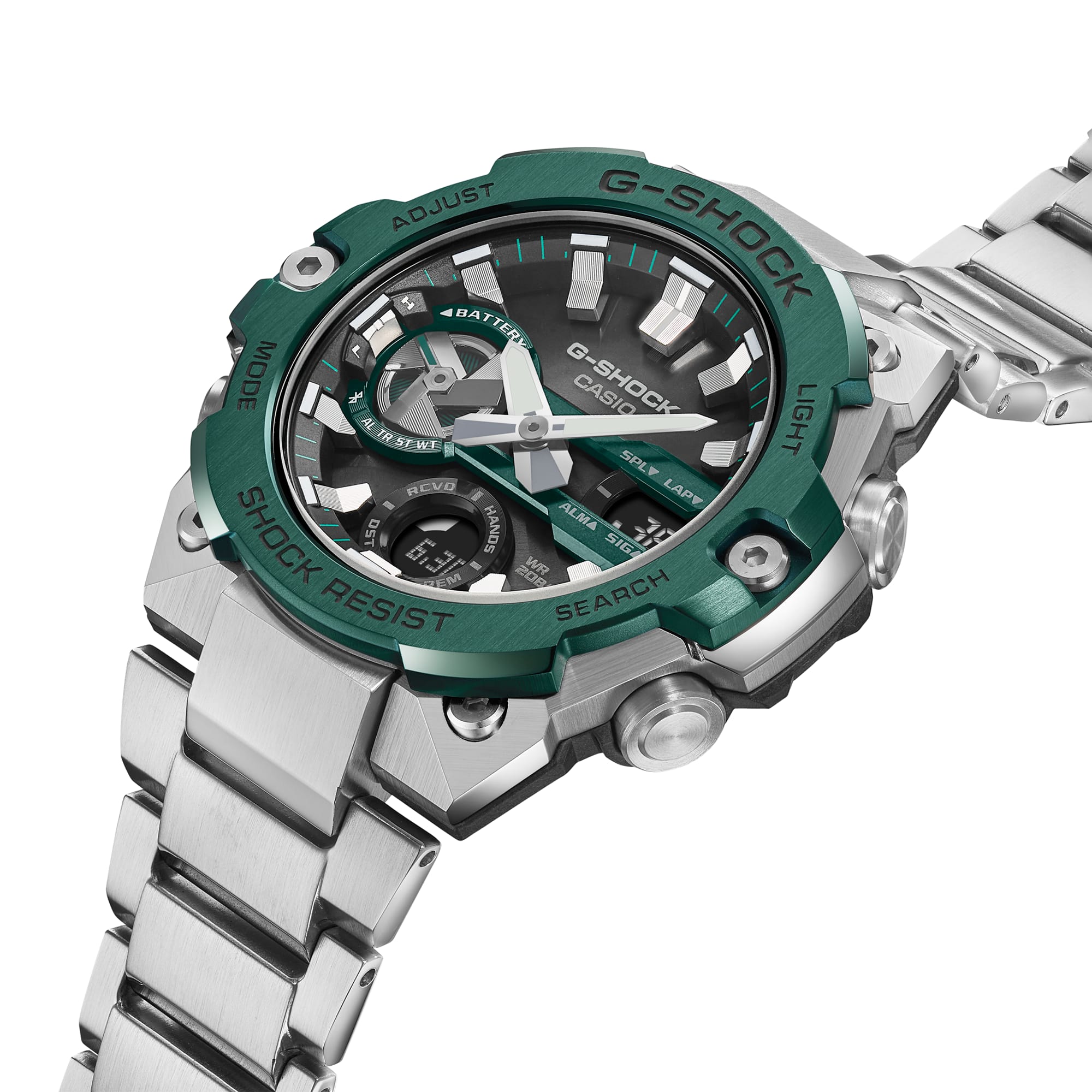 GSTB400CD1A3 | Green G-Steel Watch - G-SHOCK | CASIO