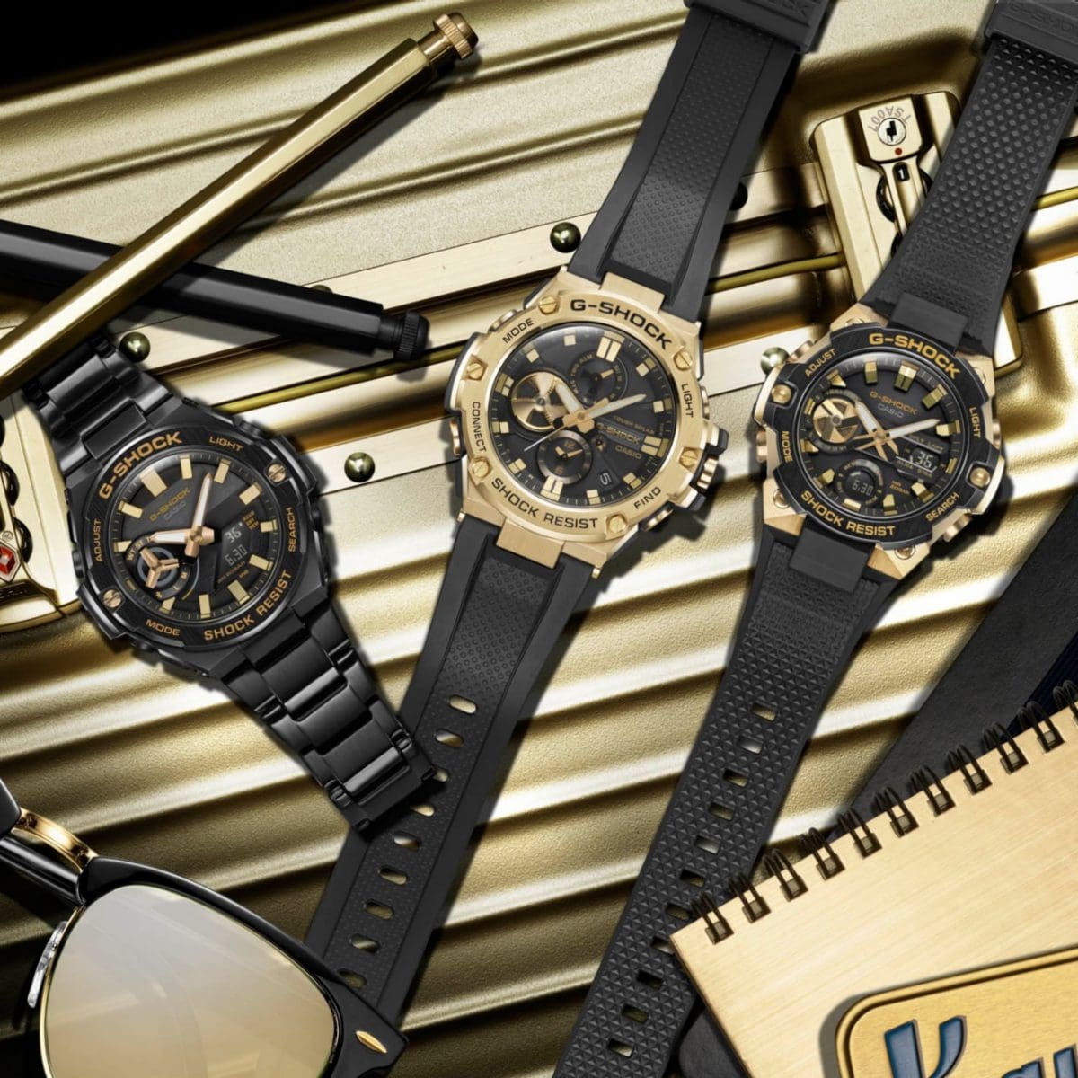 GSTB400GB1A9 Gold G-Steel Watch G-SHOCK CASIO