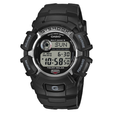 GX56BB-1 | Digital Black Solar Powered Men's Watch G-SHOCK | CASIO