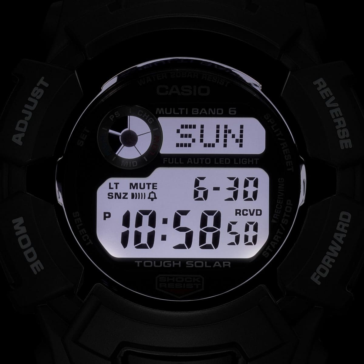 GW2310U-1 | G-SHOCK DIGITAL Silver | CASIO