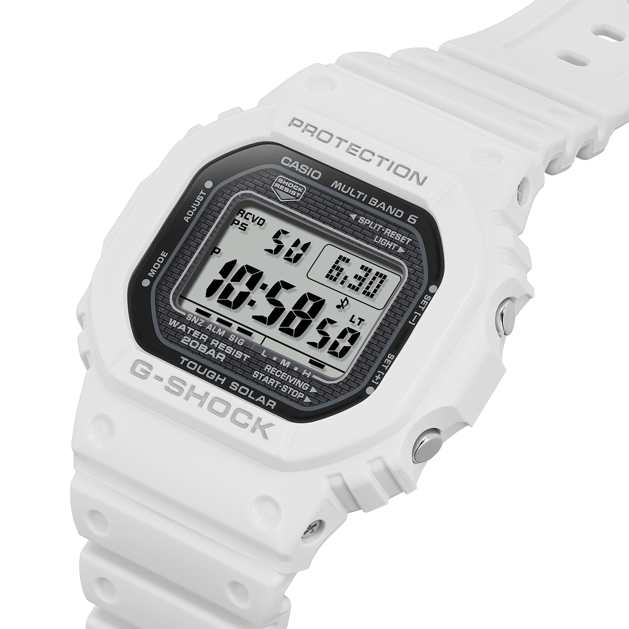 GW5000HS-7 | G-SHOCK DIGITAL White | CASIO