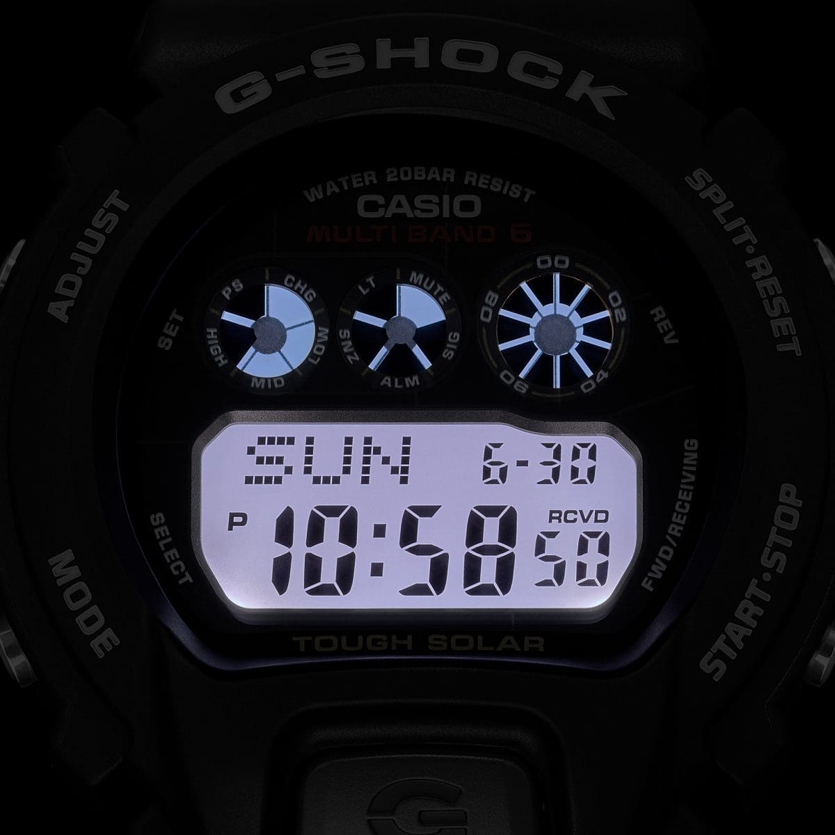 GW6900U-1 | G-SHOCK DIGITAL Black | CASIO