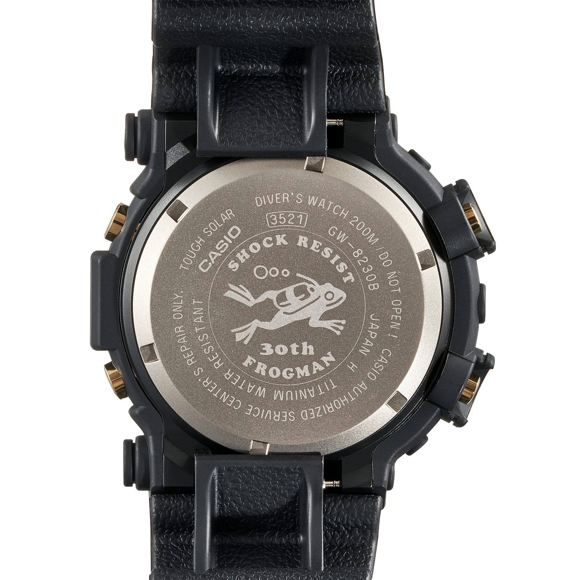 GW8230B-9A | G-SHOCK MASTER OF G - SEA Black | CASIO