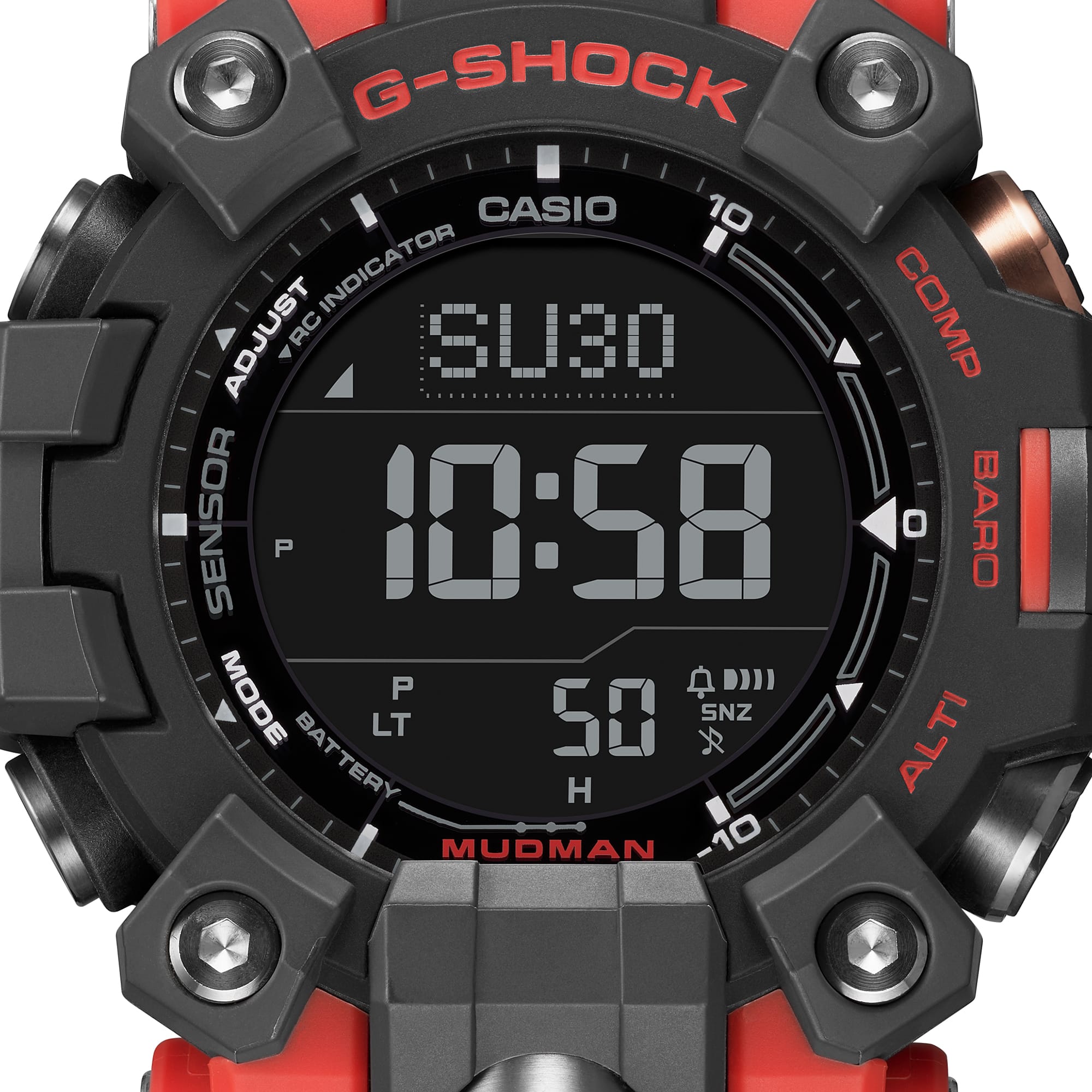 GW9500-1A4 | GW-9500-1A4 G-SHOCK Black & Orange Master of G Mudman