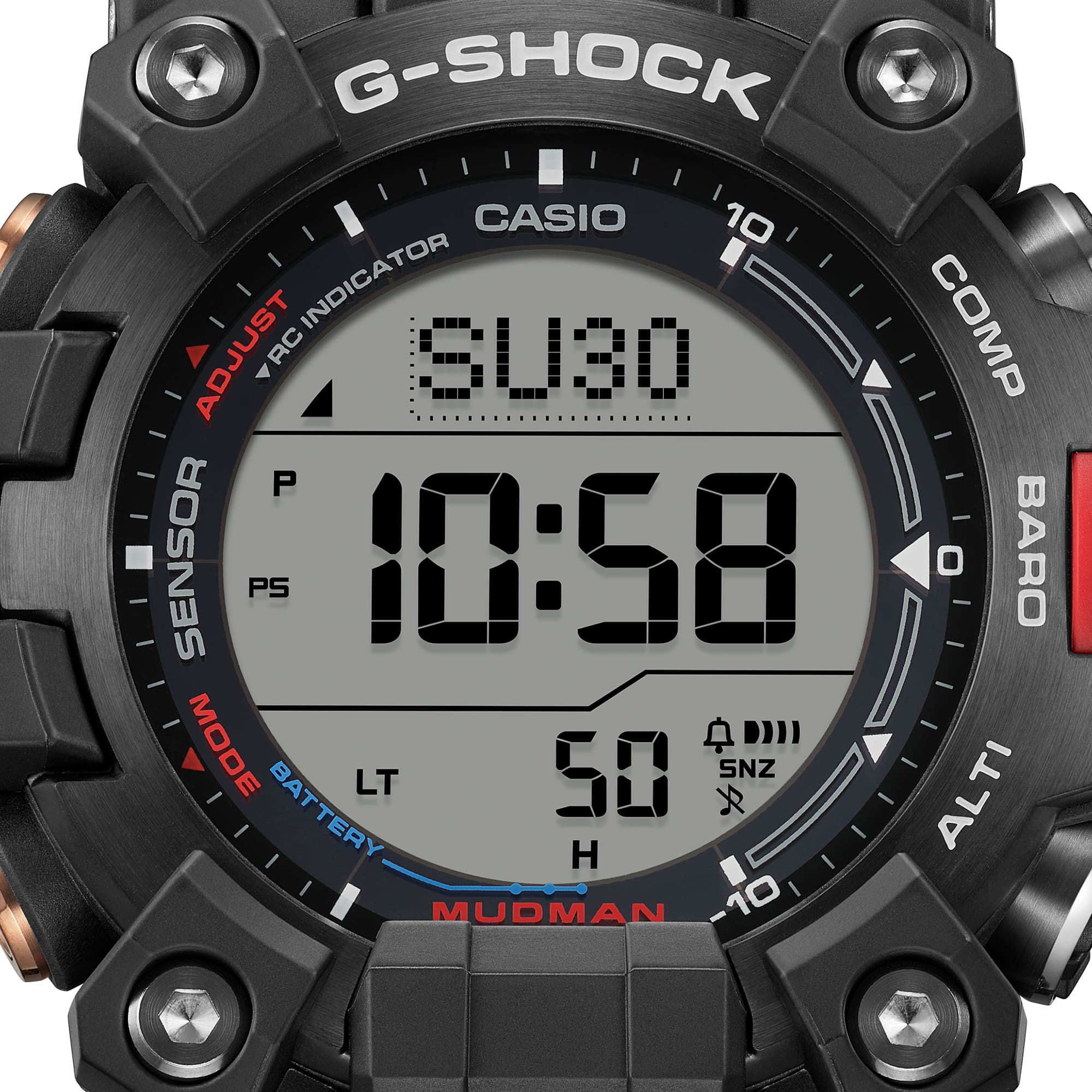GW9500TLC-1 | G-SHOCK MASTER OF G - LAND Black | CASIO