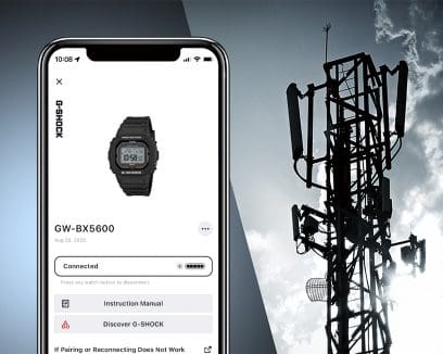 GW-BX5600-1A1 Solar-powered timekeeping with Bluetooth® and radio control for enhanced accuracy and reliability