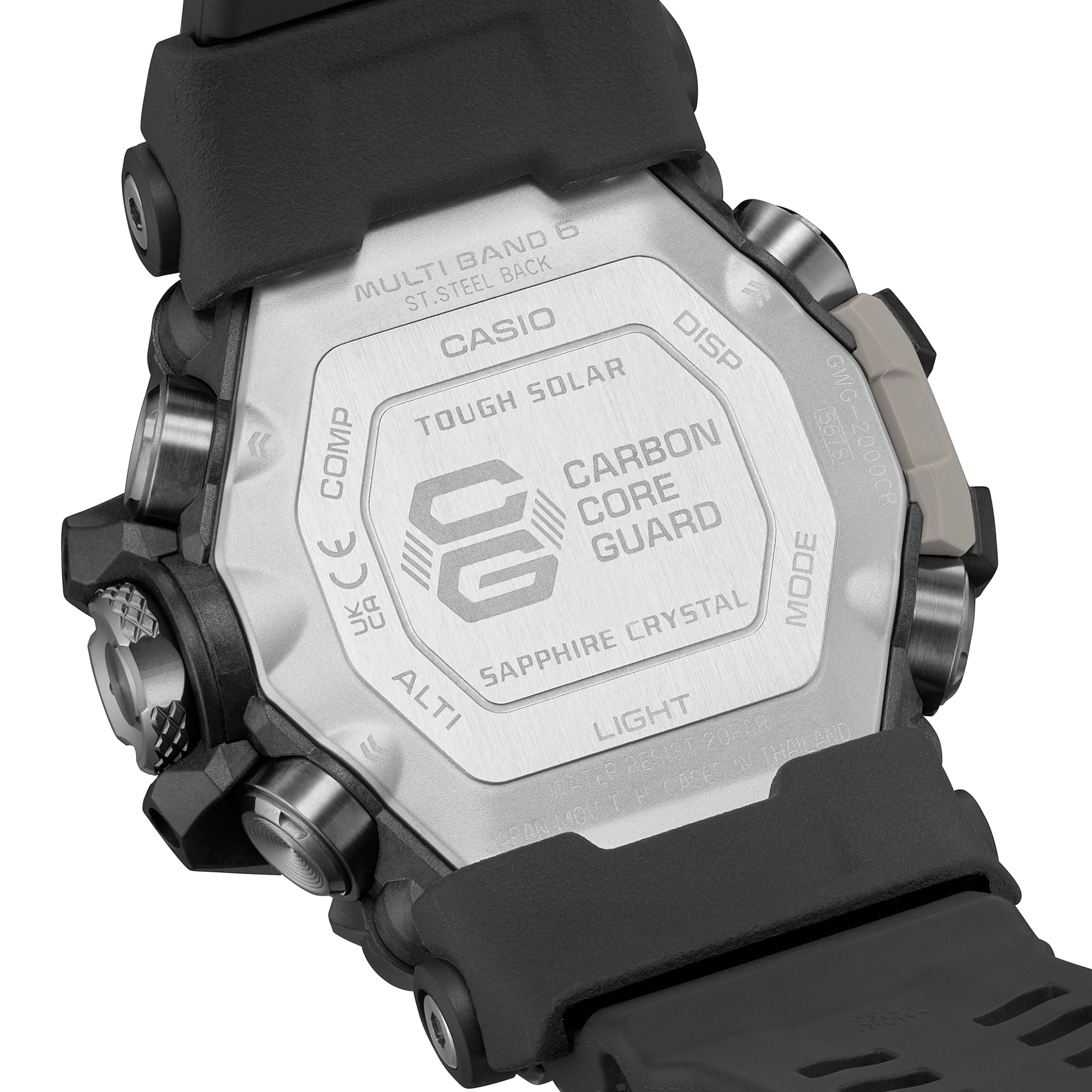 GWG2000CR-1A | G-SHOCK MASTER OF G - LAND Black | CASIO
