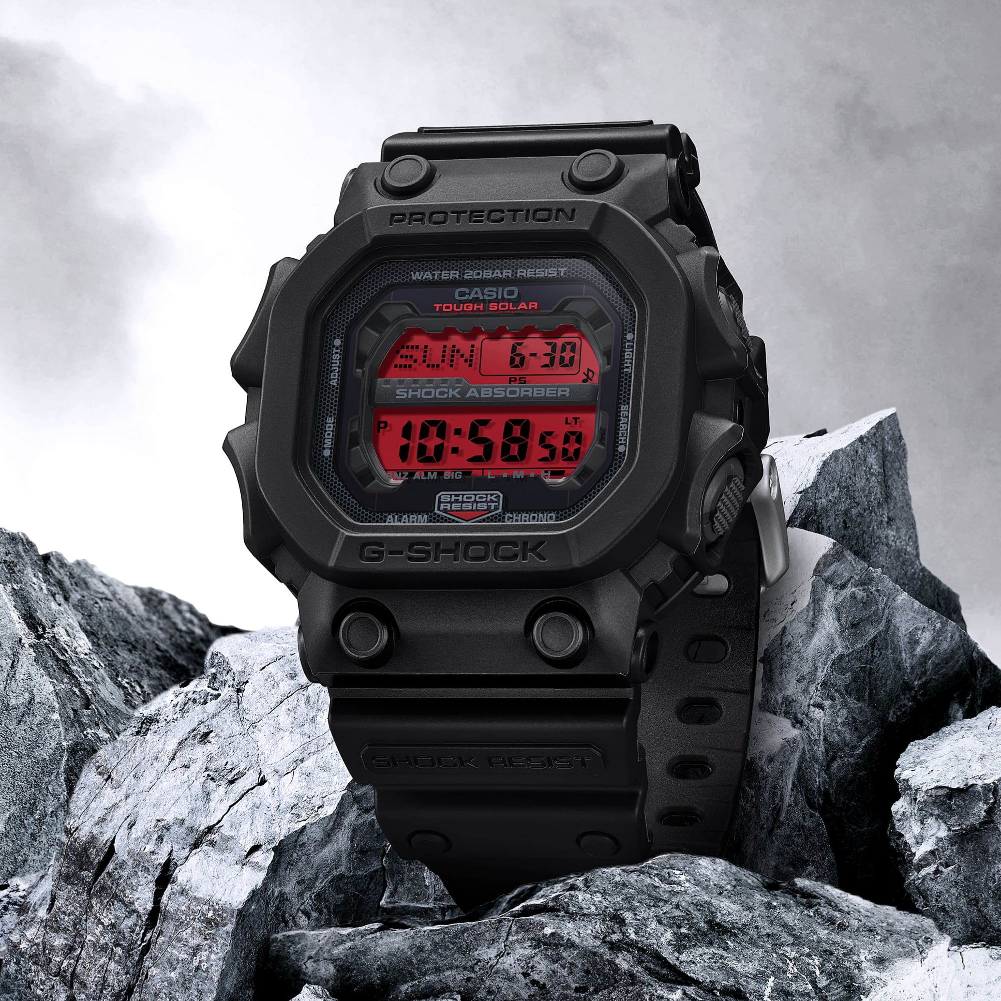 GX56BBR-1 | G-SHOCK DIGITAL Black | CASIO