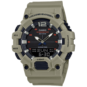 HDC700-3A3V | Olive Analog-Digital Combination | CASIO