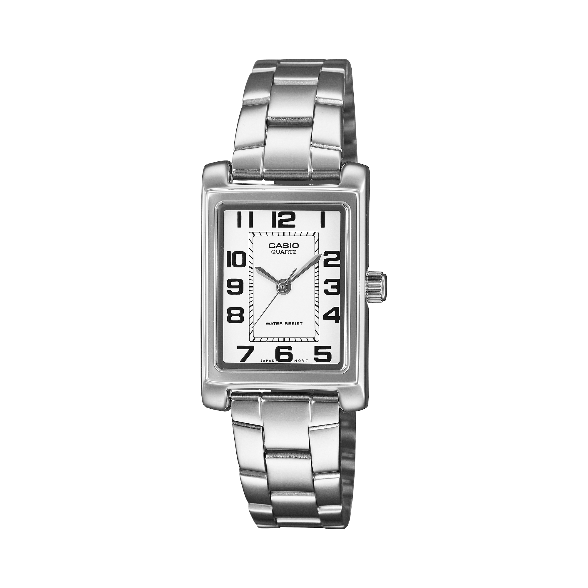 LTP1234PDC-7B | Casio LTP Silver Rectangular Watch | CASIO