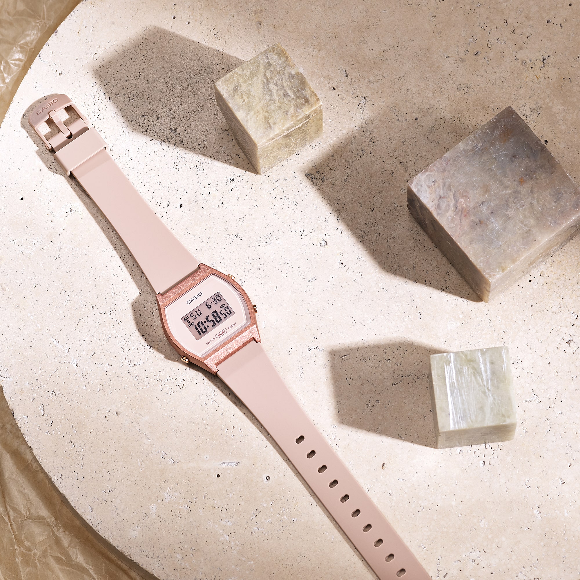 LW204-4A | Rose Gold Digital Watch | CASIO