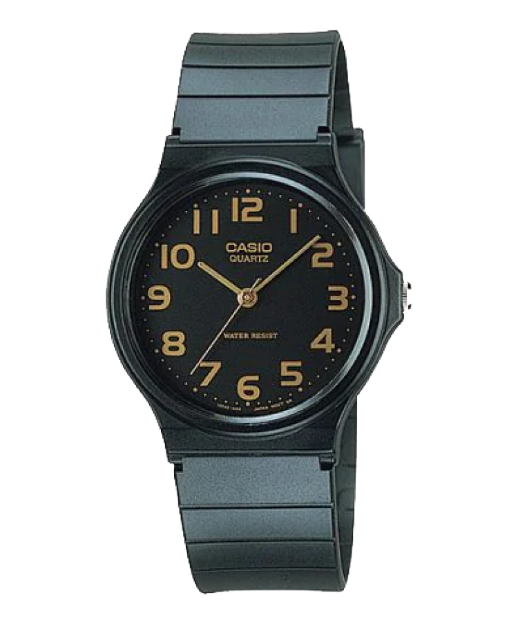 MQ24-1B2 | Black and Grey Men's Analog Water Resistant Watch | CASIO