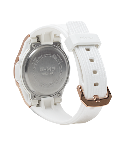 CASIO Baby-G MSG-S200G-7A Solar Watch – White & Rose Gold, Analog-Digital, Waterproof, Women's - View #7