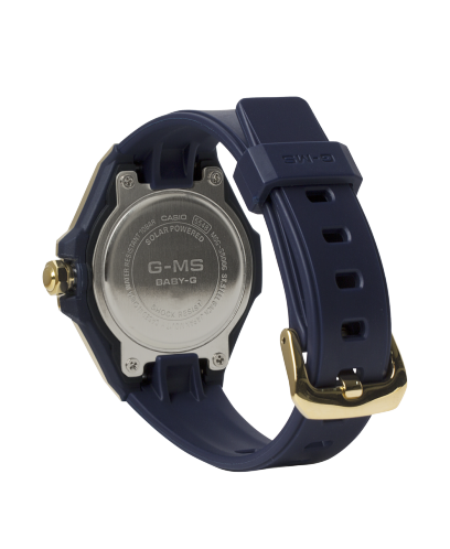 MSGS500G-2A | BABY-G Women's Royal Blue and Gold Watch | CASIO