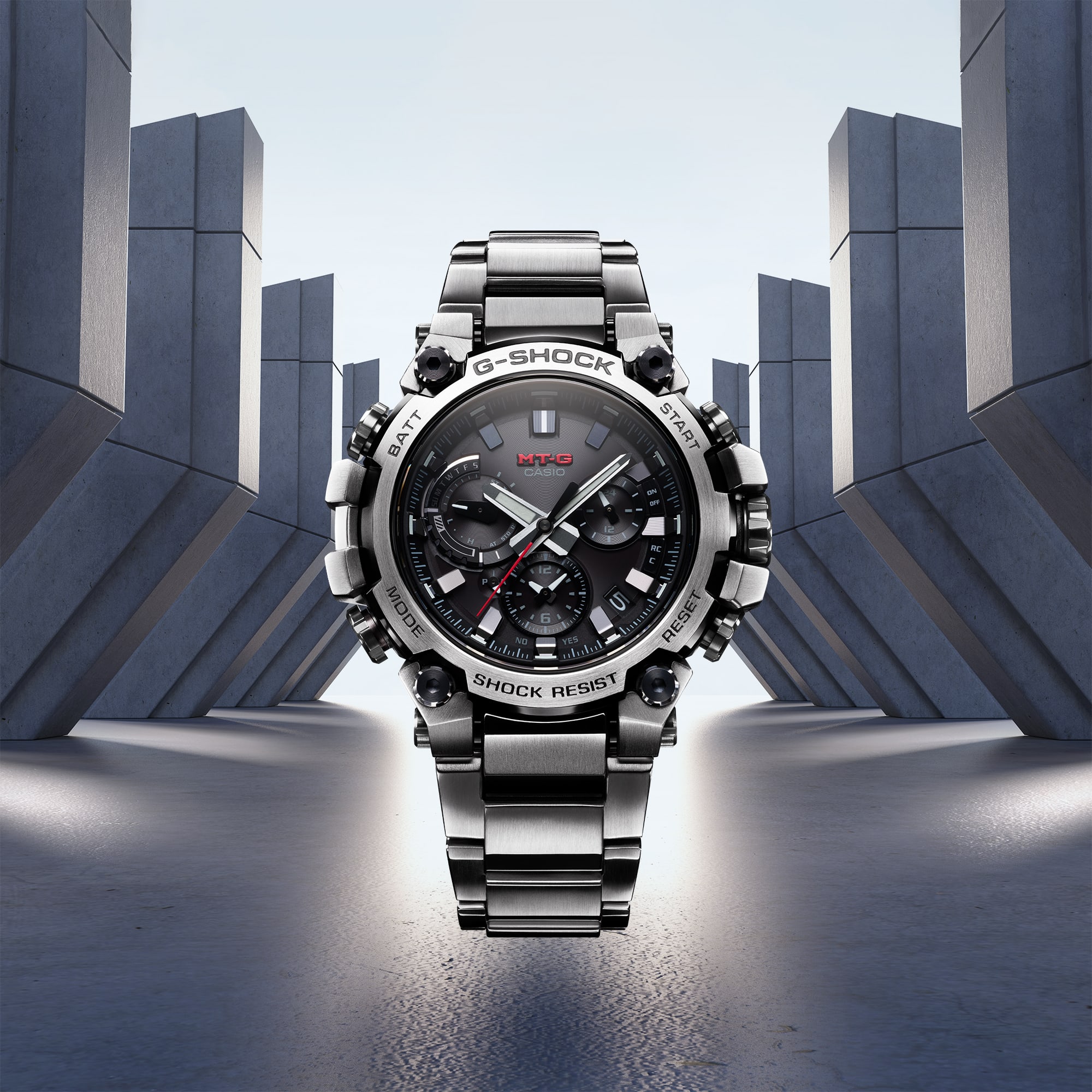 MTGB3000D-1A | G-SHOCK MT-G Silver | CASIO