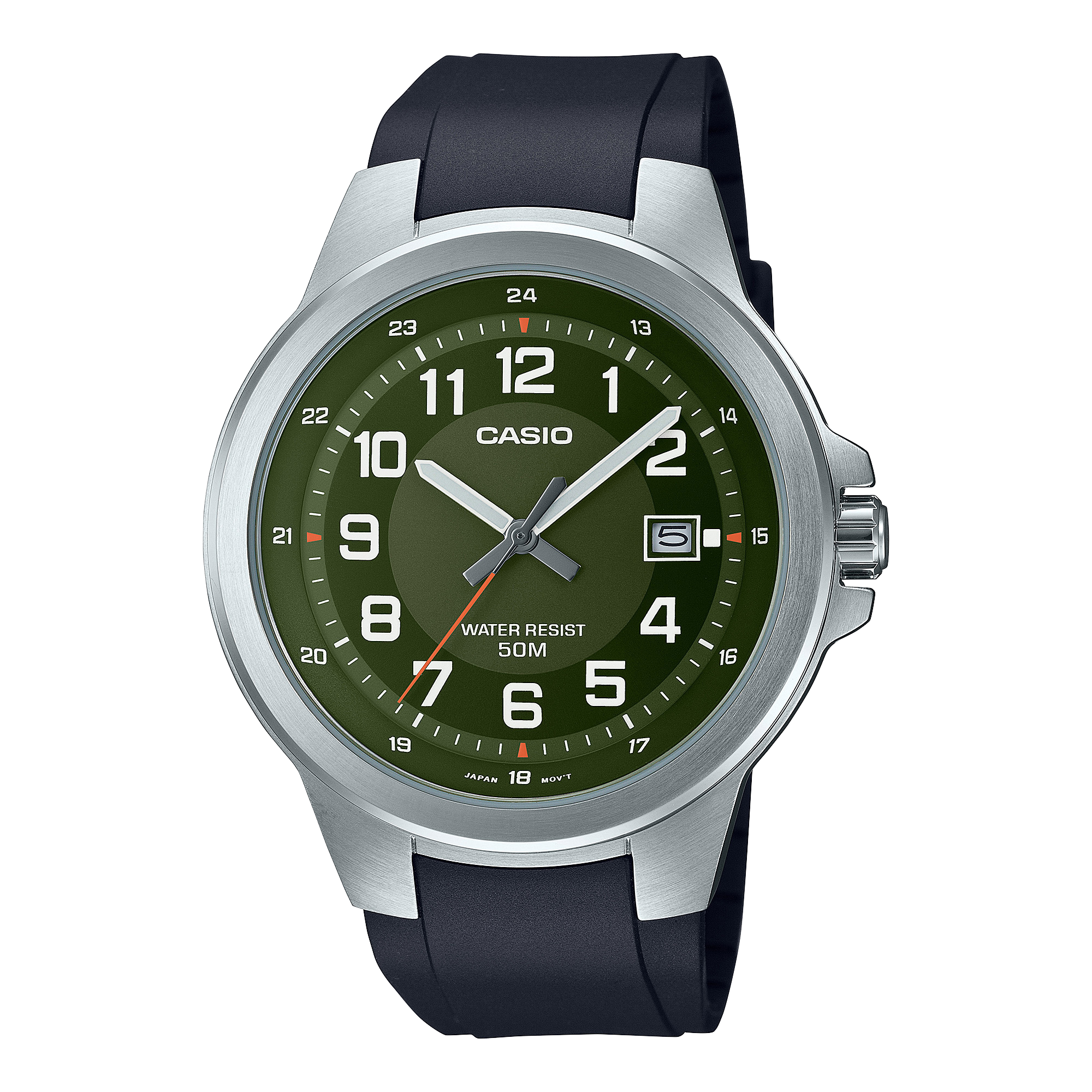 MTPE190-3BV | Silver Analog Watch | CASIO