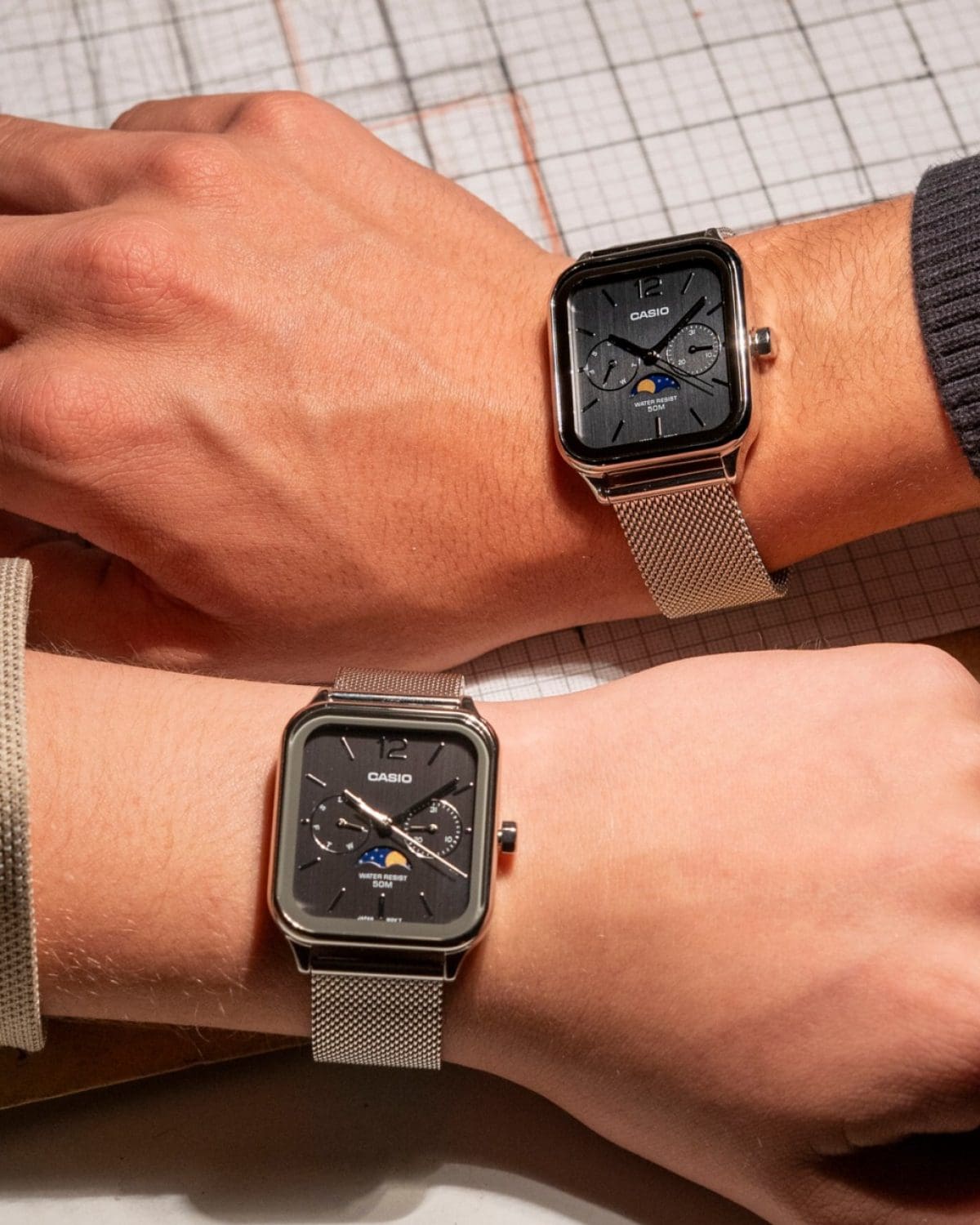 CASIO MTP-M305M-8A VER シルバー クラシックモデル MTP-M305M-8AV