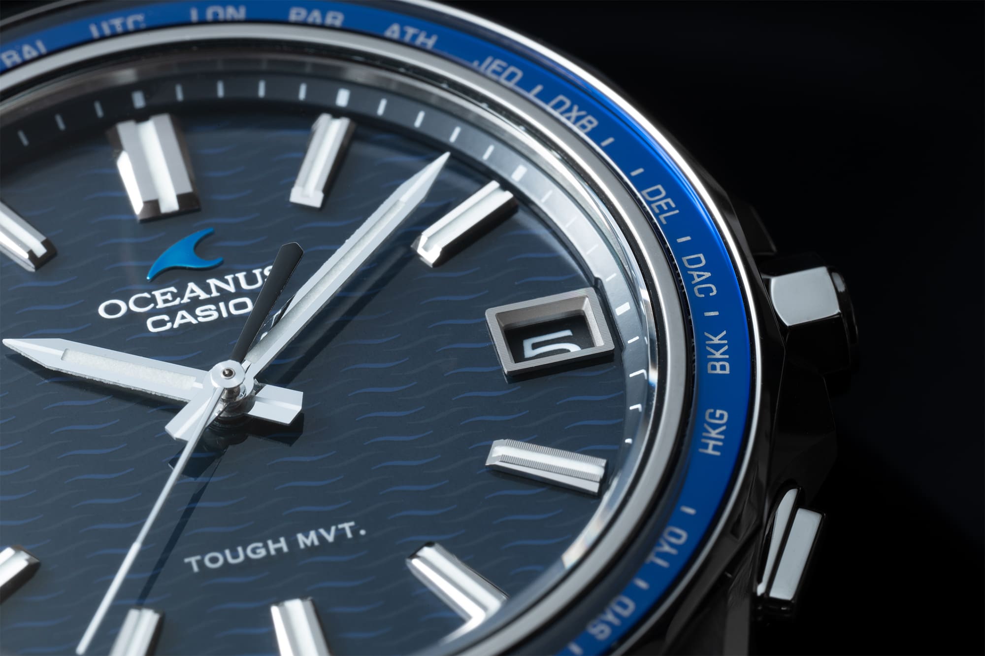 OCWS400-2A | OCEANUS Manta Blue, Light blue | CASIO