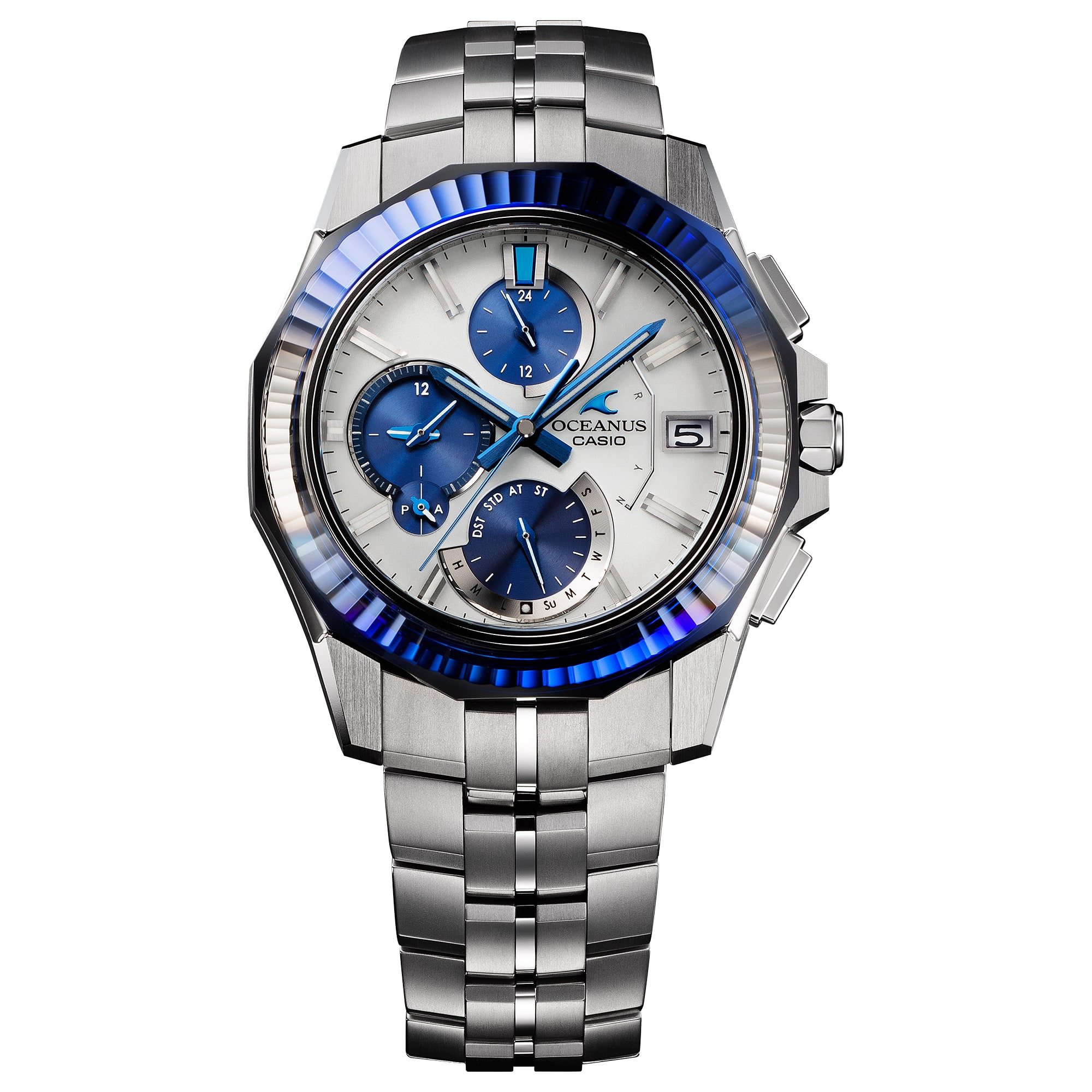 OCWS6000PB7A | OCEANUS Manta Black | CASIO