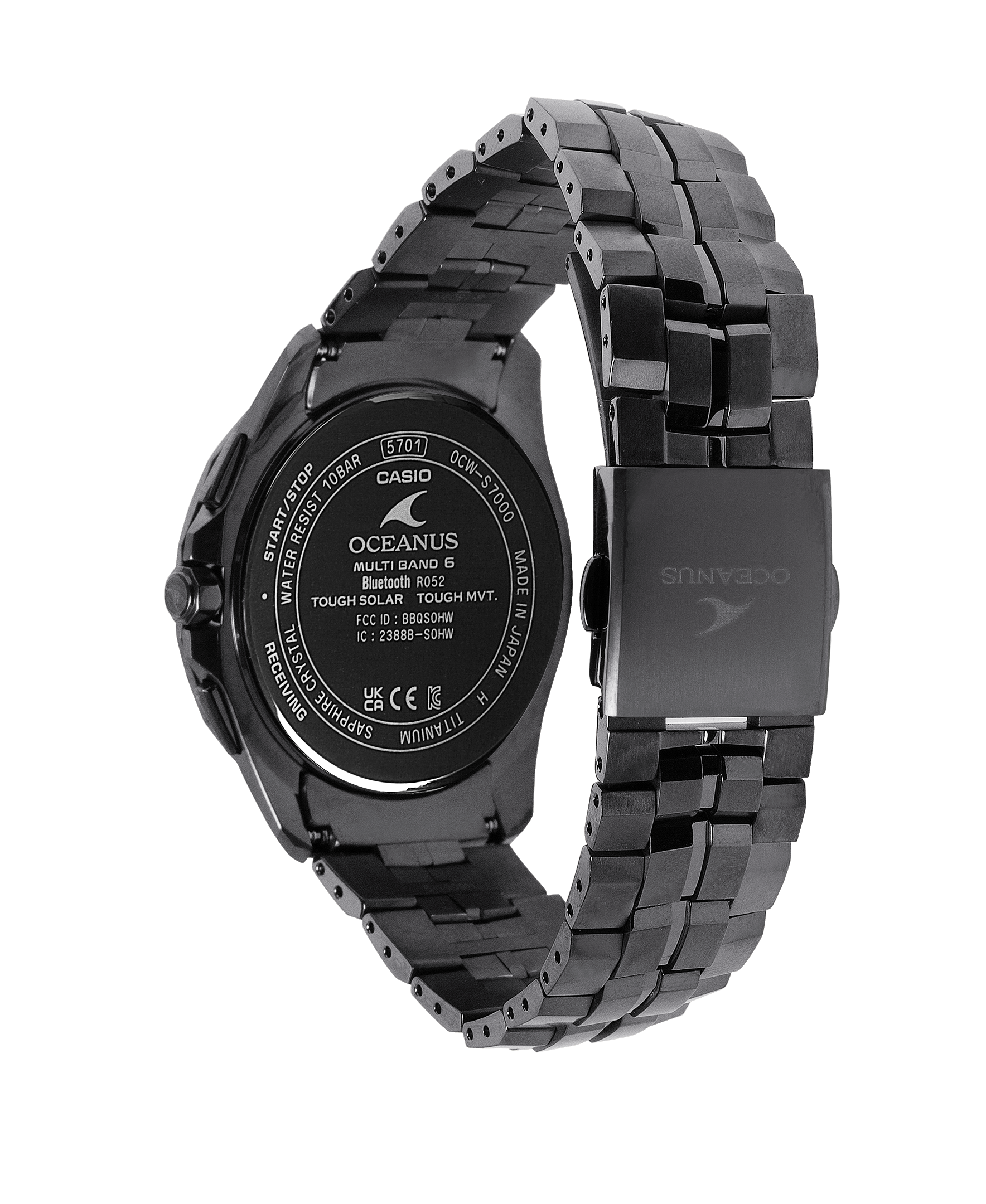 OCWS7000B-2A | OCEANUS Manta Blue, Light blue | CASIO
