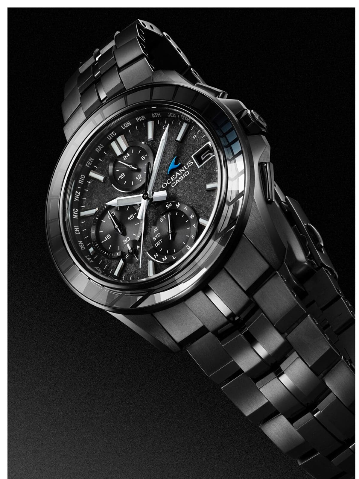 OCWS7000CN1A | OCEANUS Manta Black | CASIO