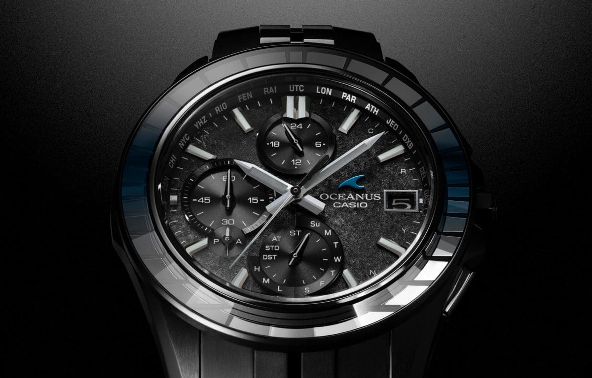 OCWS7000CN1A | OCEANUS Manta Black | CASIO