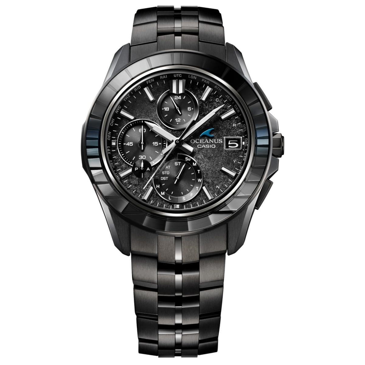 OCWS7000CN1A | OCEANUS Manta Black | CASIO
