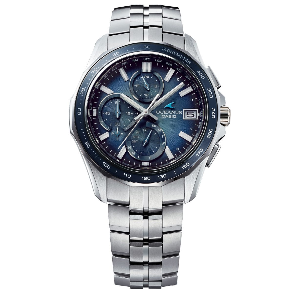OCWS7000RA2A | OCEANUS Manta Blue, Light blue | CASIO