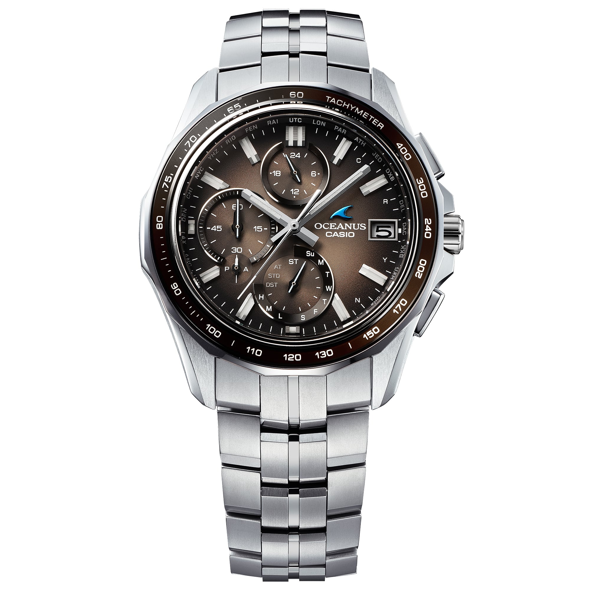 OCWS7000RA5A | OCEANUS Manta Brown | CASIO