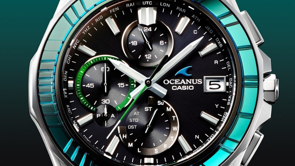 OCWS7000SG1A | OCEANUS Manta Green | CASIO