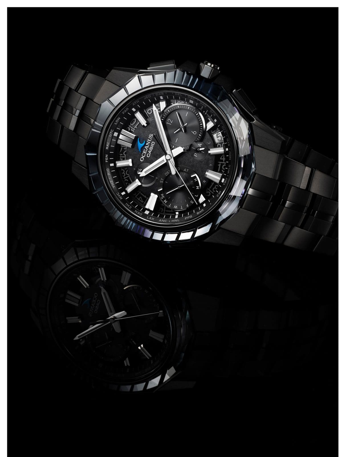 OCWSG1000CN1A | OCEANUS Manta Black | CASIO