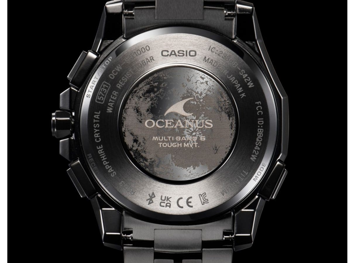 OCWSG1000CN1A | OCEANUS Manta Black | CASIO
