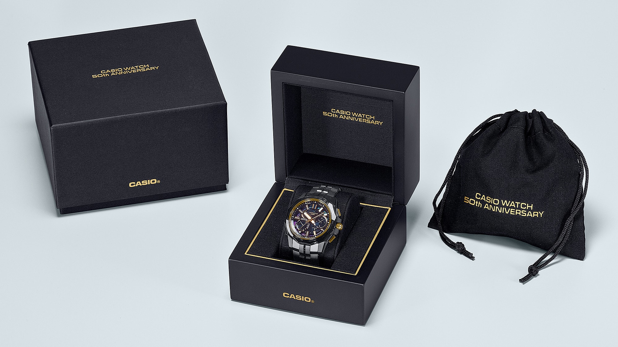 OCW-SG1000ZE-1A | OCEANUS Manta Black | CASIO