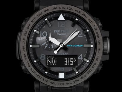 CASIO PRO TREK PRG-650Y プロトレック タフソーラー PRG650Y-1 | Black Watch - PRO TREK | CASIO