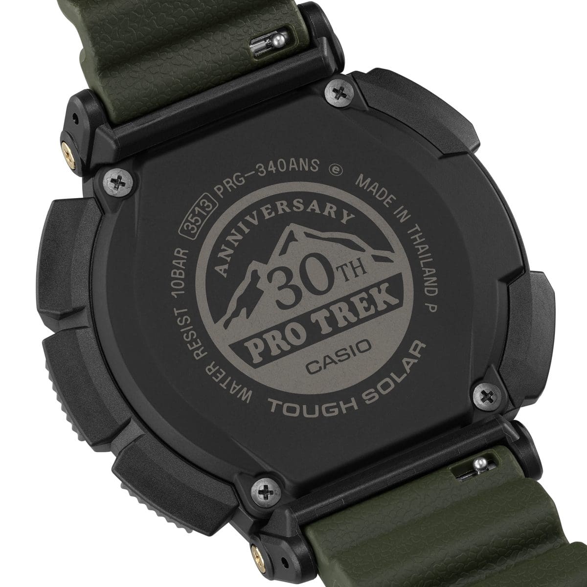 PRG340ANS-3 | PRO TREK PRG-340 Series Green | CASIO