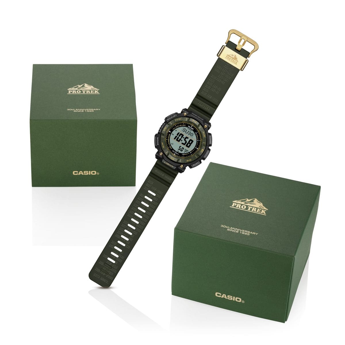 PRG340ANS-3 | PRO TREK PRG-340 Series Green | CASIO