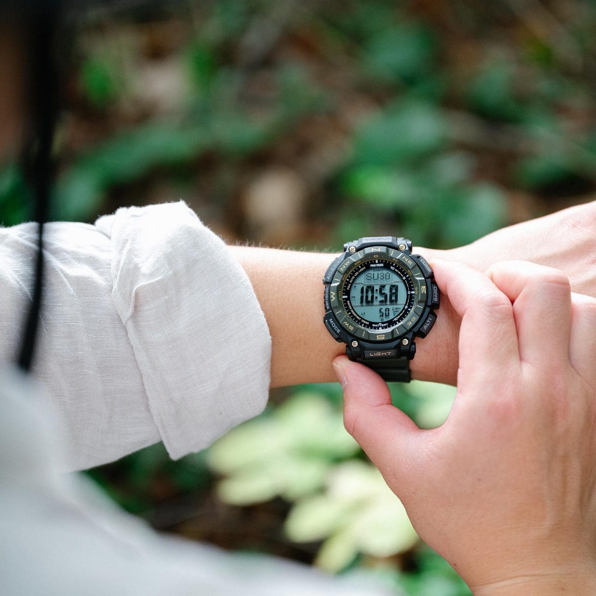 PRG340ANS-3 | PRO TREK PRG-340 Series Green | CASIO