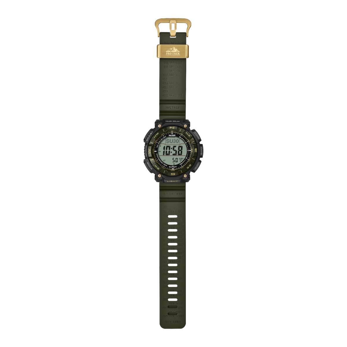 PRG340ANS-3 | PRO TREK PRG-340 Series Green | CASIO