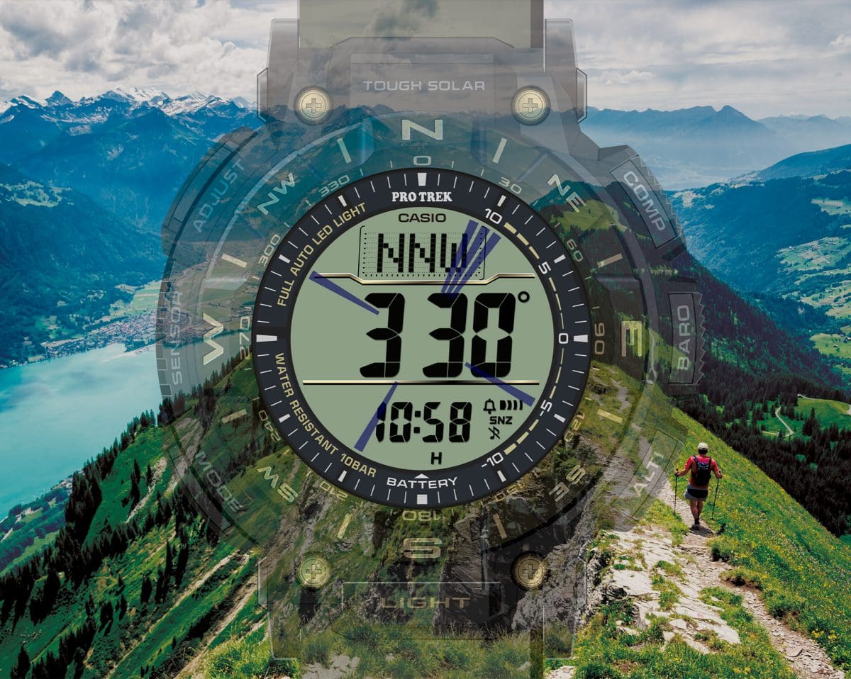PRG340ANS-3 | PRO TREK PRG-340 Series Green | CASIO