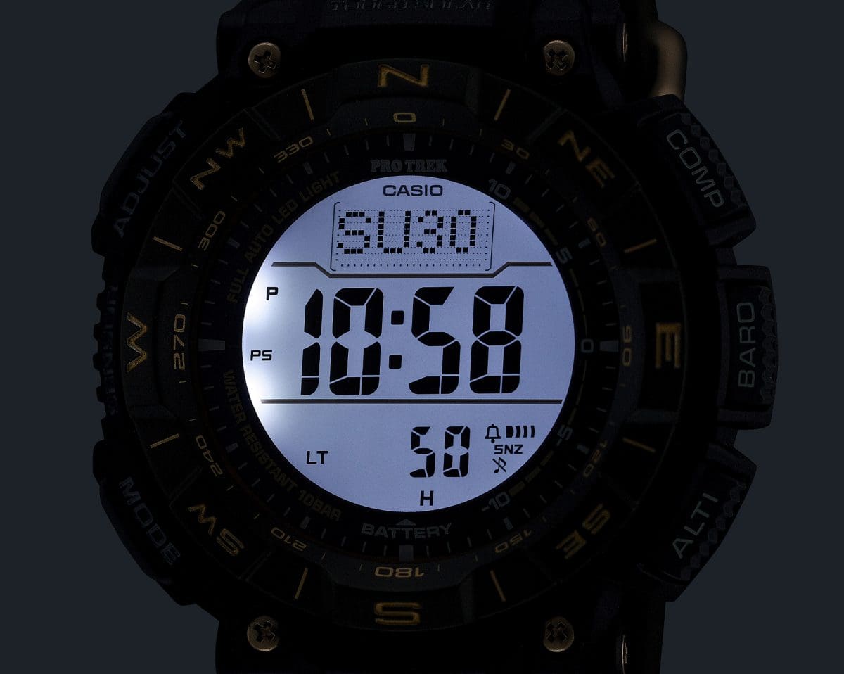 PRG340ANS-3 | PRO TREK PRG-340 Series Green | CASIO
