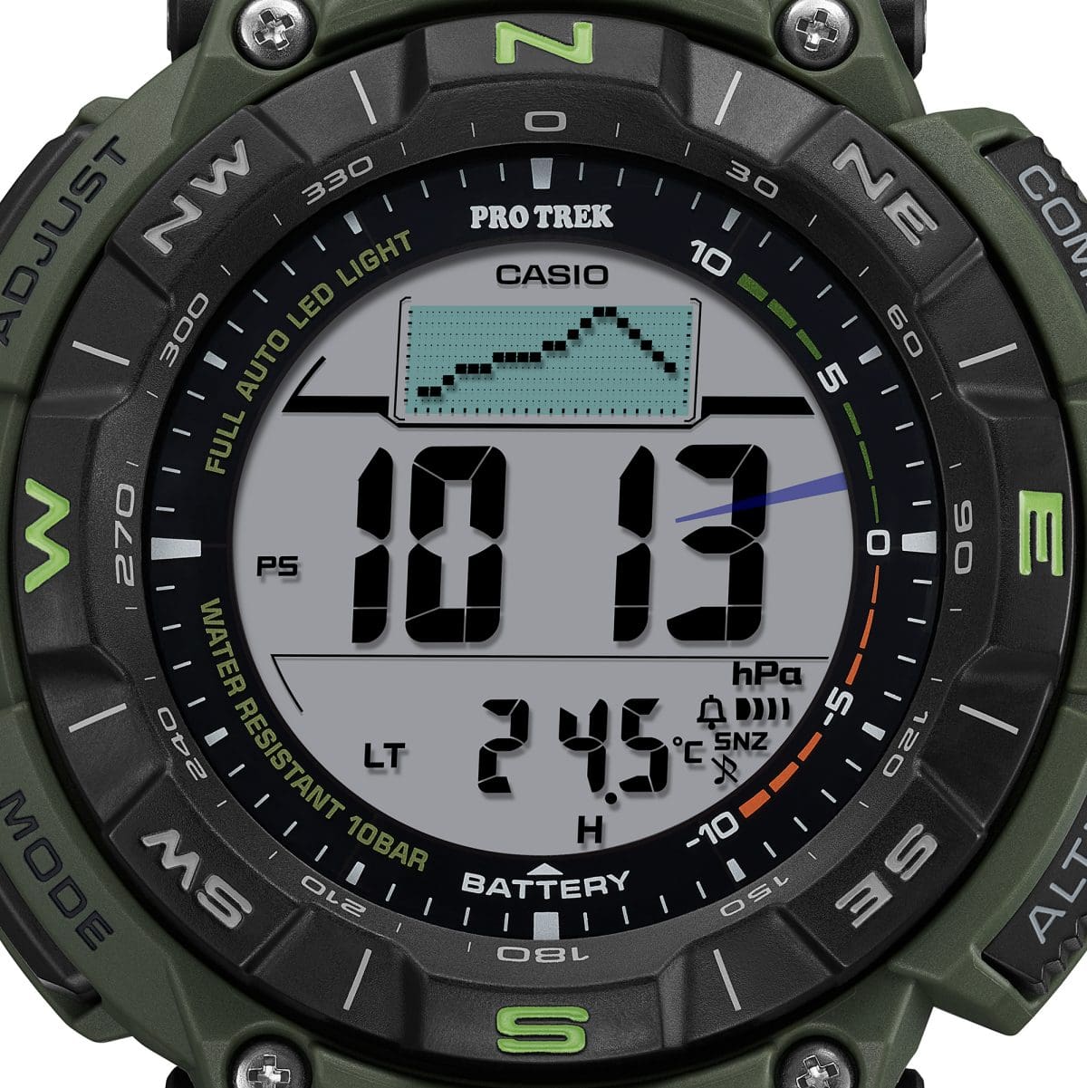 PRG340B-3 | PRO TREK PRG-340 Series Black | CASIO