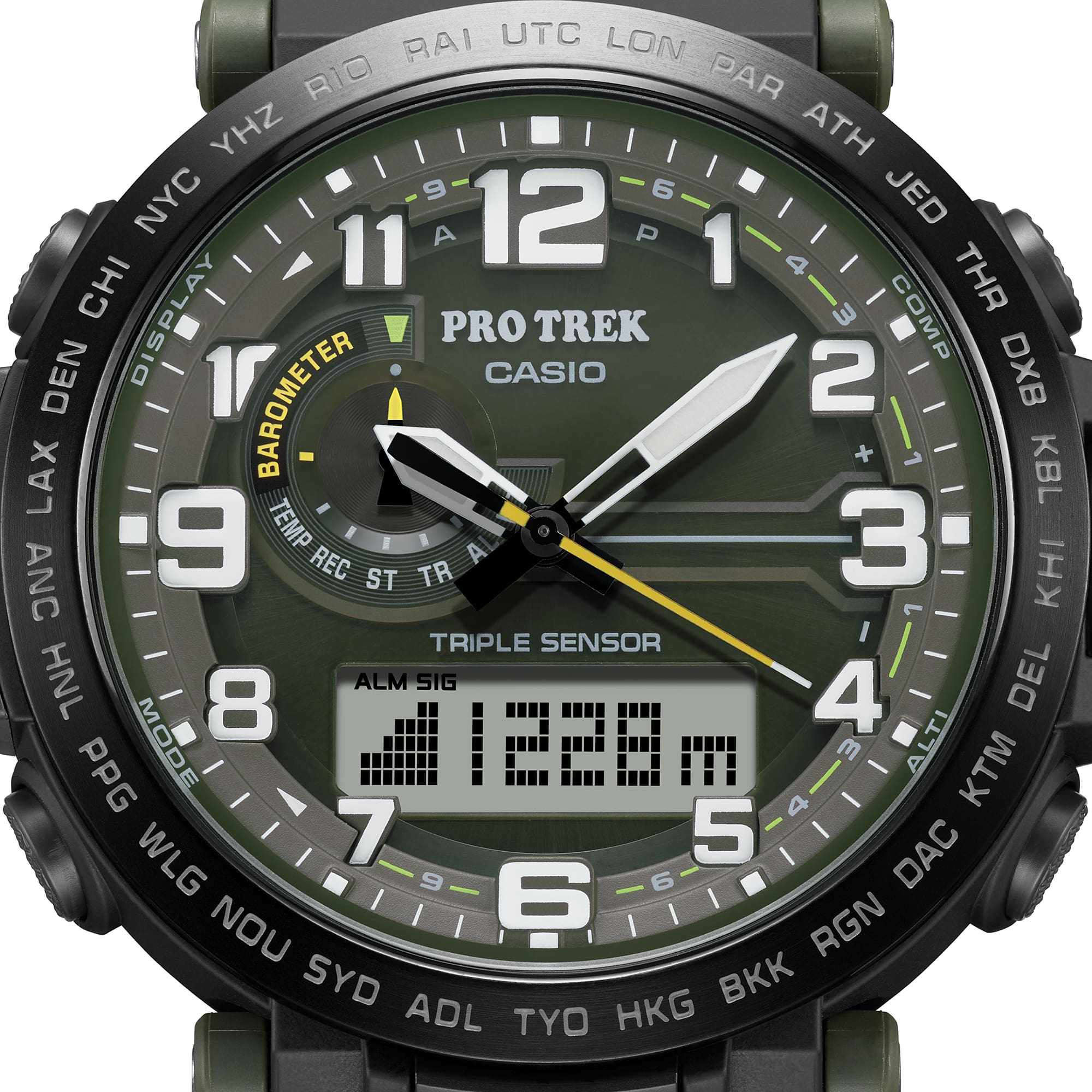 PRG601YB-3 | PRO TREK PRG-600 Series Black | CASIO
