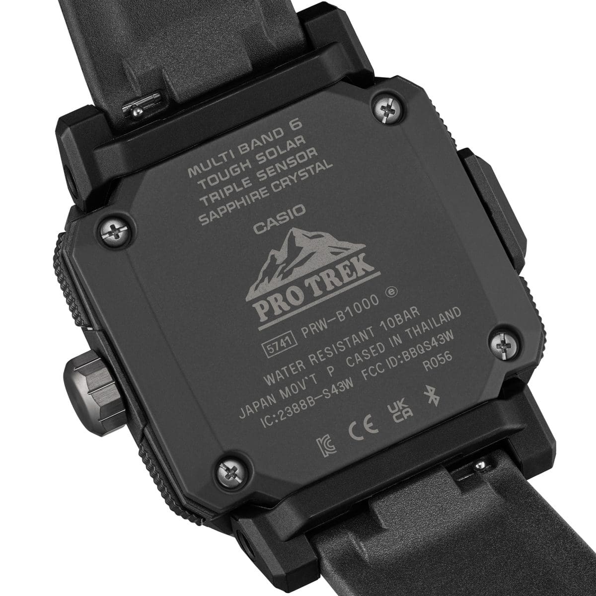 PRWB1000-1 | PRO TREK PRW-B1000 Series Black | CASIO