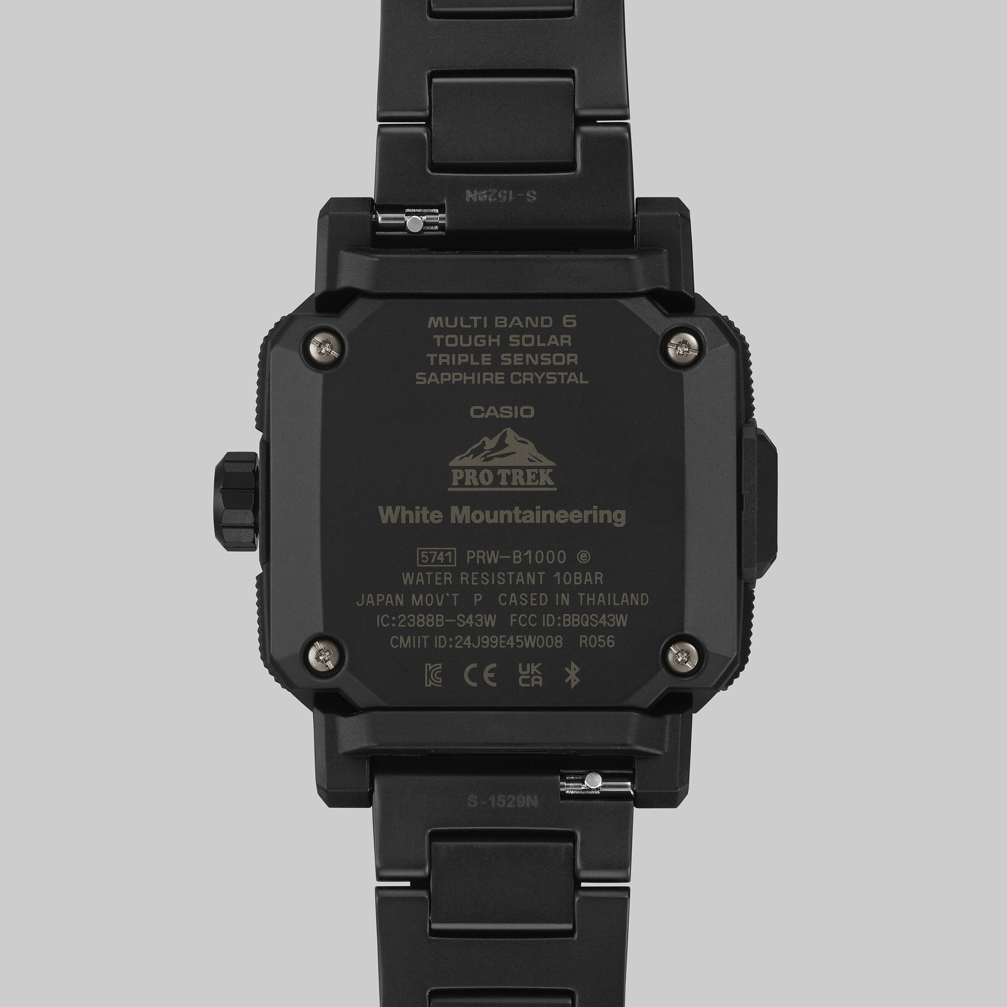 PRWB1000WM-1 | PRO TREK PRW-B1000 Series Black | CASIO