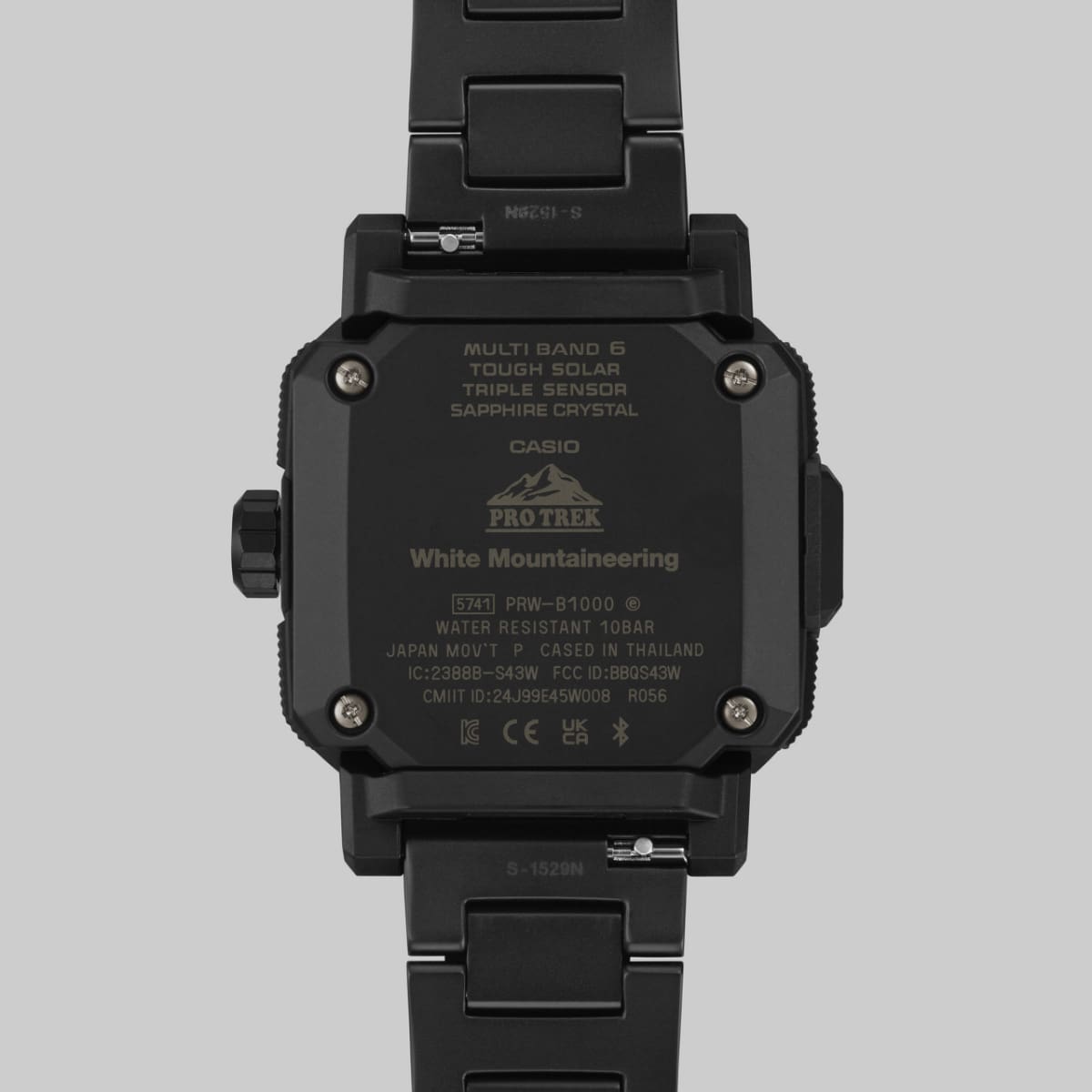 PRWB1000WM-1 | PRO TREK PRW-B1000 Series Black | CASIO