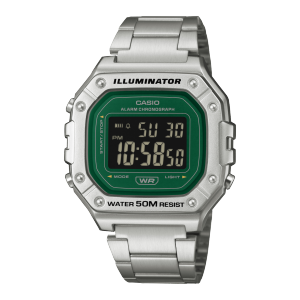 W218HD-3AV | CASIO Silver | CASIO